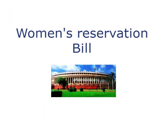 women reservation