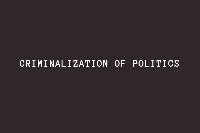 criminalization of politics