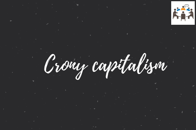 crony capitalism gd topic