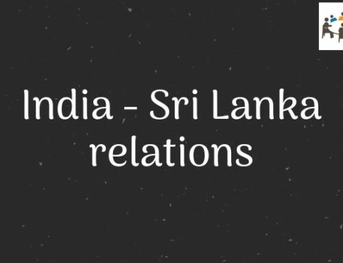 India – Sri Lanka relations